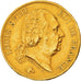 Coin, France, Louis XVIII, Louis XVIII, 40 Francs, 1817, Paris, EF(40-45), Gold