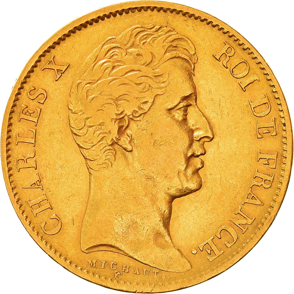 Monnaie, France, Charles X, 40 Francs, 1830, Paris, TB+, Or, Gadoury:1105