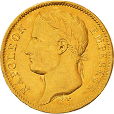 Coin, France, Napoléon I, 40 Francs, 1811, Bordeaux, AU(50-53), Gold, KM:696.3