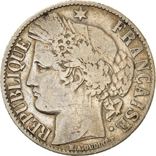Coin, France, Cérès, Franc, 1887, Paris, VF(30-35), Silver, KM:822.1
