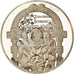 France, Médaille, Le Livre de Kells, 9ème Siècle Irlandais, SPL+, Argent