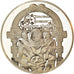 Frankreich, Medaille, Le Livre de Kells, 9ème Siècle Irlandais, UNZ+, Silber