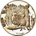França, Medal, Le Jardin des Délices, Hieronimus Bosch, MS(63), Prata