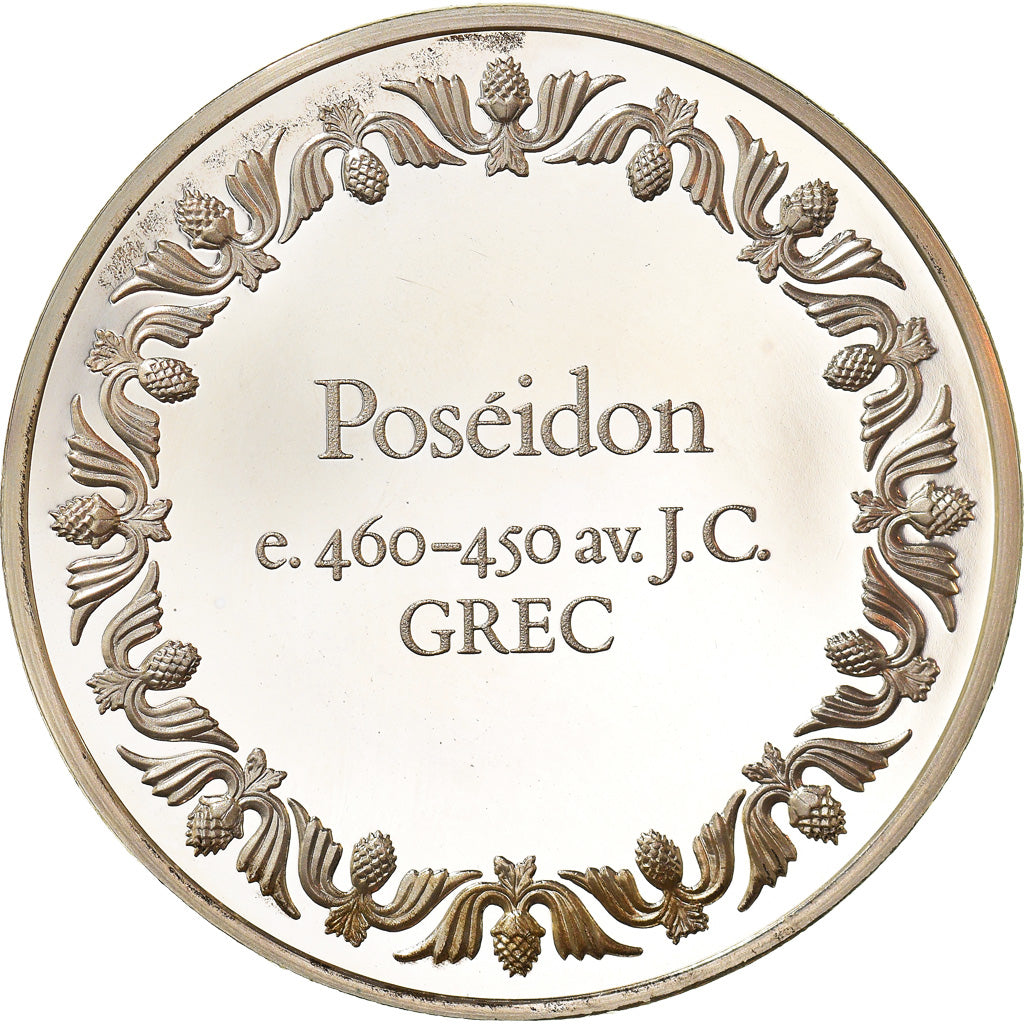 France, Médaille, Poséidon, Arts & Culture, SUP+, Argent