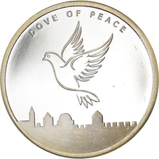 Israele, medaglia, Dove of Peace, 1 Troy Ounce, 2013, FDC, Argento
