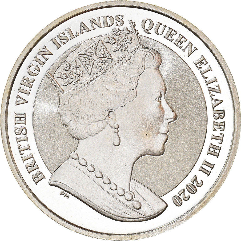 Coin, BRITISH VIRGIN ISLANDS, Dollar, 2020, Franklin Mint, Pegasus, MS(64)
