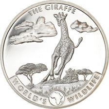 Moeda, CONGO, REPÚBLICA DEMOCRÁTICA, the giraffe, 20 Francs, 2019, 1 Oz
