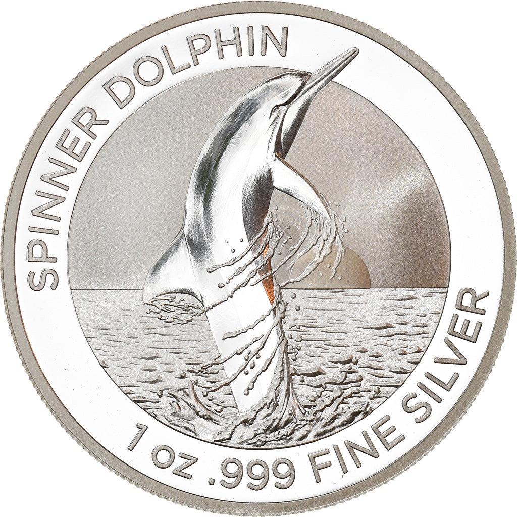 Moneda, Australia, spinner dolphin, Dollar, 2020, Royal Australian Mint, 1 Oz