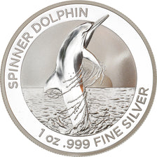 Moneta, Australia, spinner dolphin, Dollar, 2020, Royal Australian Mint, 1 Oz