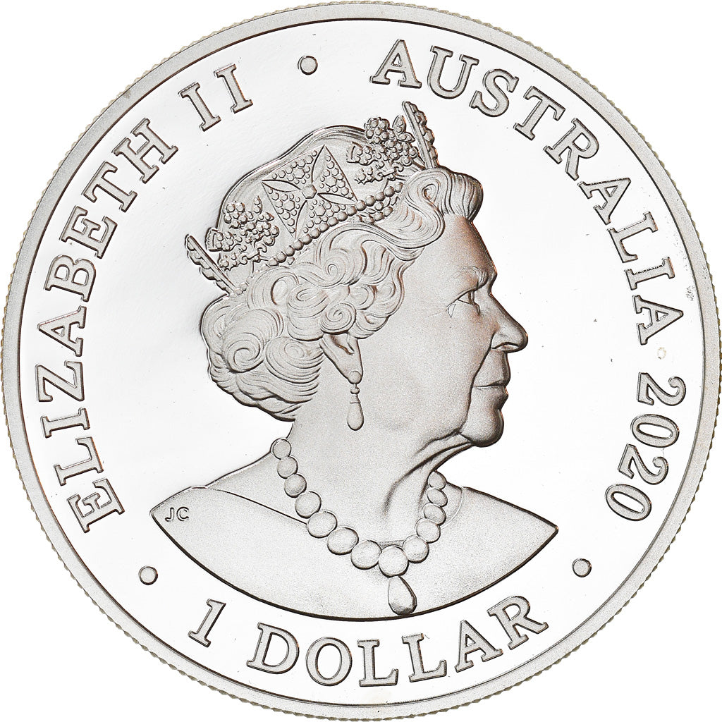 Moneda, Australia, spinner dolphin, Dollar, 2020, Royal Australian Mint, 1 Oz