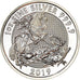 Coin, Great Britain, Silver Valiant, 2 Pounds, 2019, 1 Oz, MS(65-70), Silver