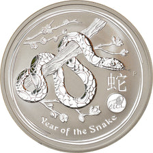 Moneda, Australia, Elizabeth II, Dollar, 2013, Perth, Year of the Snake, SC