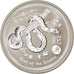 Monnaie, Australie, Elizabeth II, Dollar, 2013, Perth, Year of the Snake, SPL