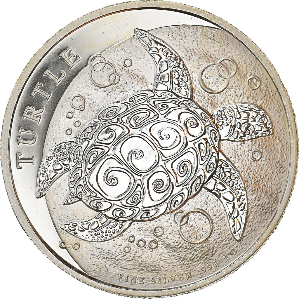 Coin, Niue, Turtle, 2 Dollars, 2016, Proof, MS(65-70), Silver