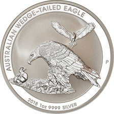 Coin, Australia, Australian Wedge-Tailed Eagle, 1 Dollar, 2018, 1 Oz, MS(65-70)