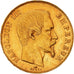 Moneta, Francia, Napoleon III, 50 Francs, 1857, Paris, BB+, Oro, KM:785.1