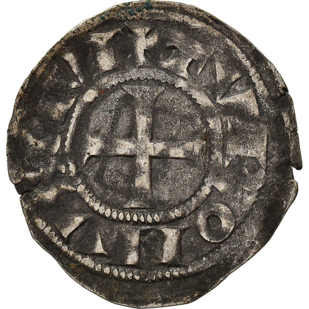 Coin, France, Touraine, Denier, 1150-1200, Saint-Martin de Tours, AU(50-53)