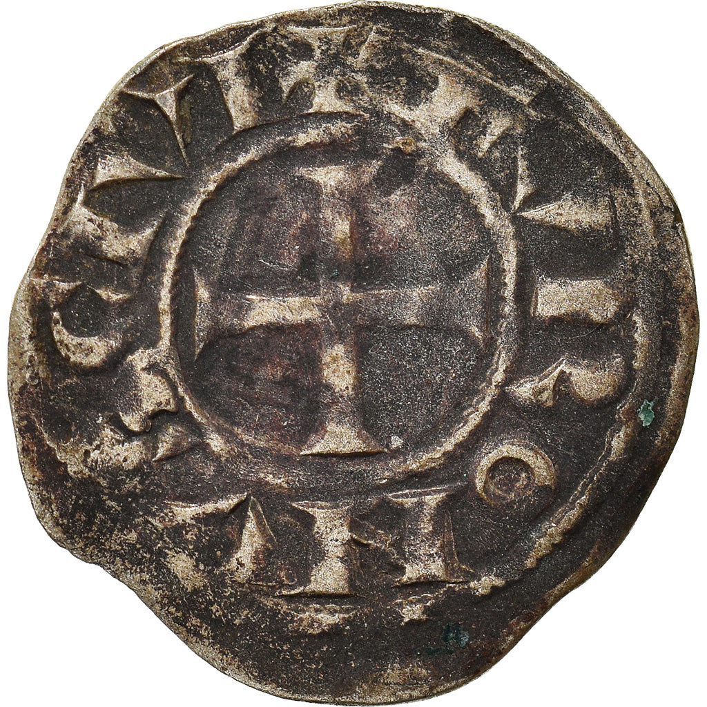 Münze, Frankreich, Touraine, Denier, 1150-1200, Saint-Martin de Tours, SS