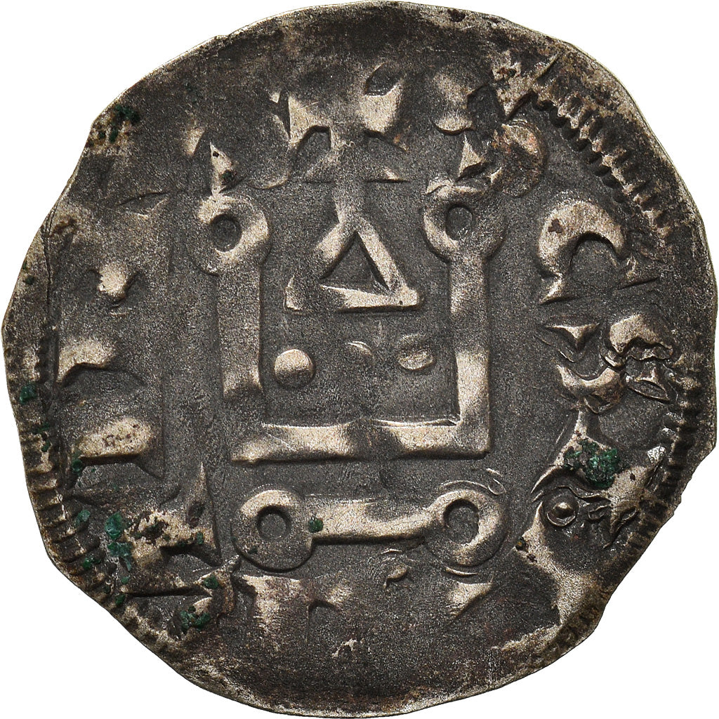 Moneta, Francia, Touraine, Denier, 1150-1200, Saint-Martin de Tours, BB