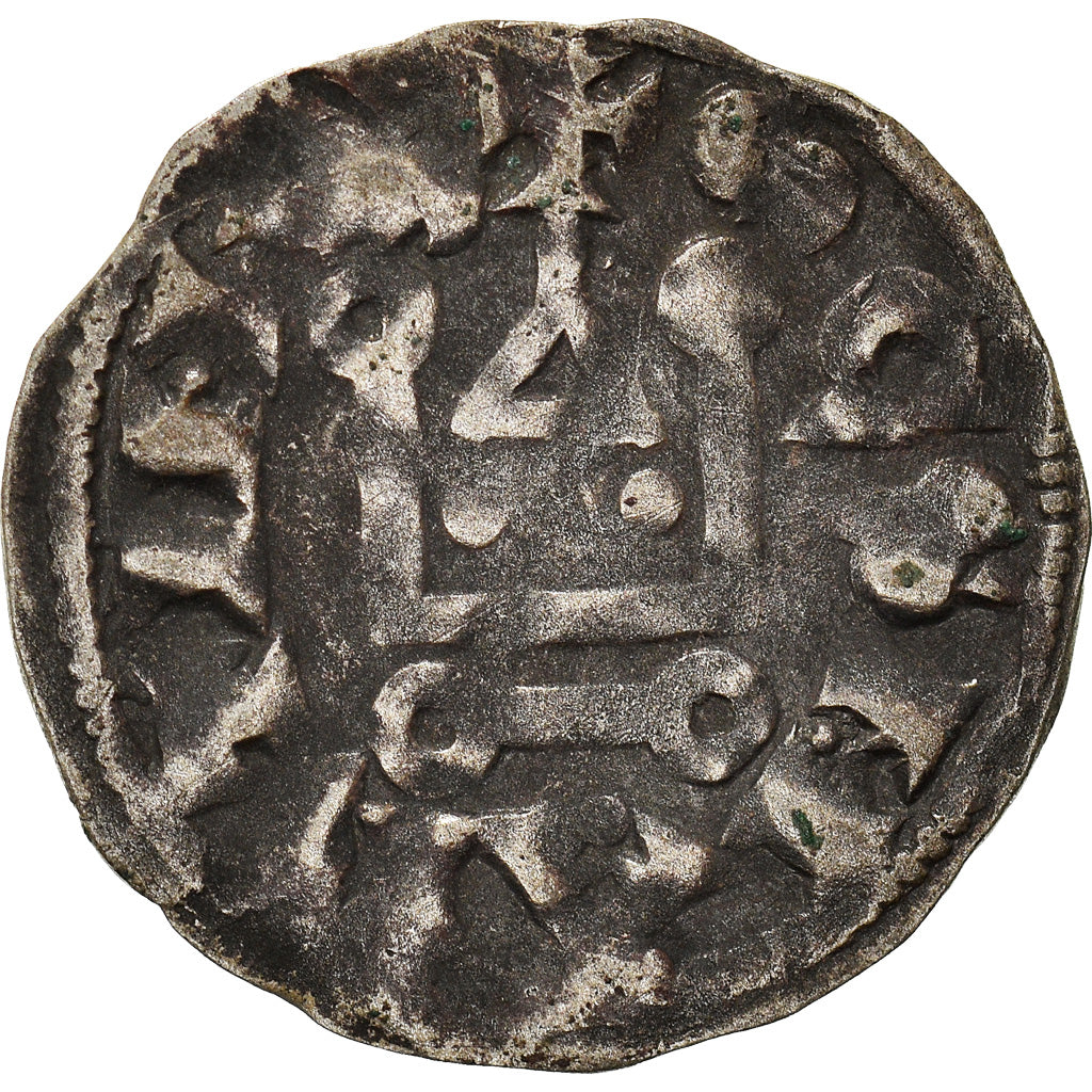 Coin, France, Touraine, Denier, 1150-1200, Saint-Martin de Tours, EF(40-45)