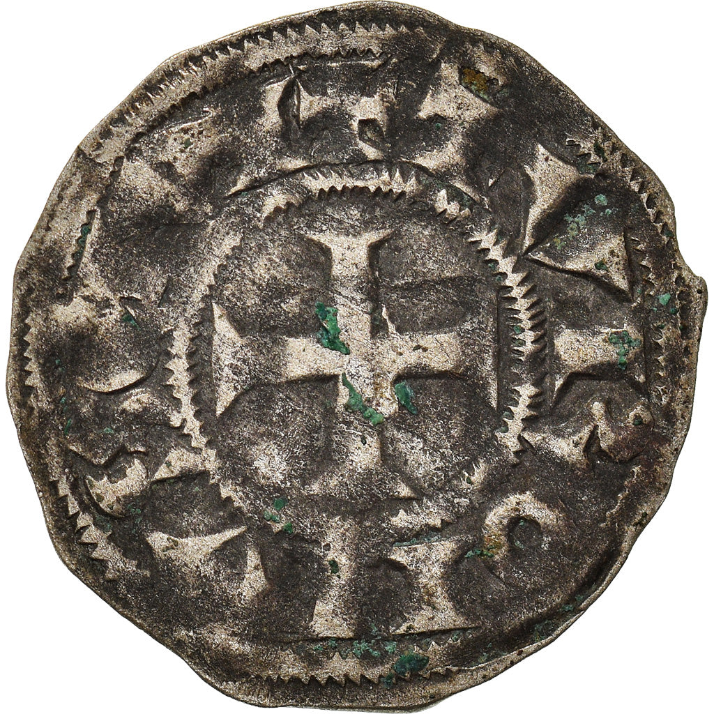 Münze, Frankreich, Touraine, Denier, 1150-1200, Saint-Martin de Tours, S+