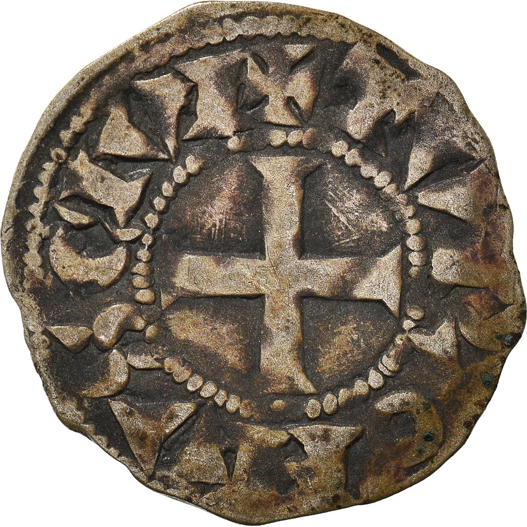 Coin, France, Touraine, Denier, 1150-1200, Saint-Martin de Tours, VF(30-35)