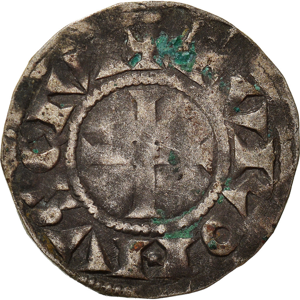 Coin, France, Touraine, Denier, 1150-1200, Saint-Martin de Tours, VF(30-35)