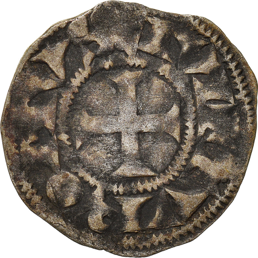 Coin, France, Touraine, Denier, 1150-1200, Saint-Martin de Tours, VF(30-35)
