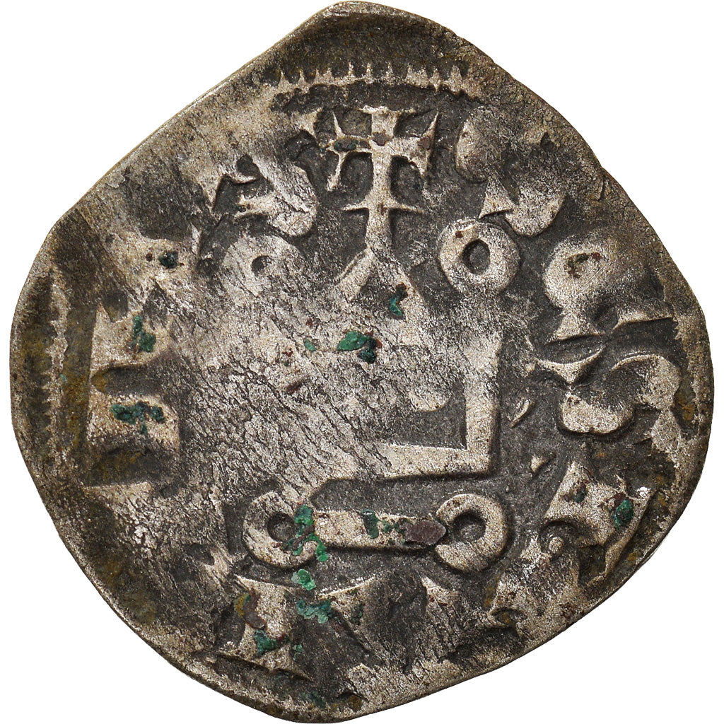 Münze, Frankreich, Touraine, Denier, 1150-1200, Saint-Martin de Tours, S+