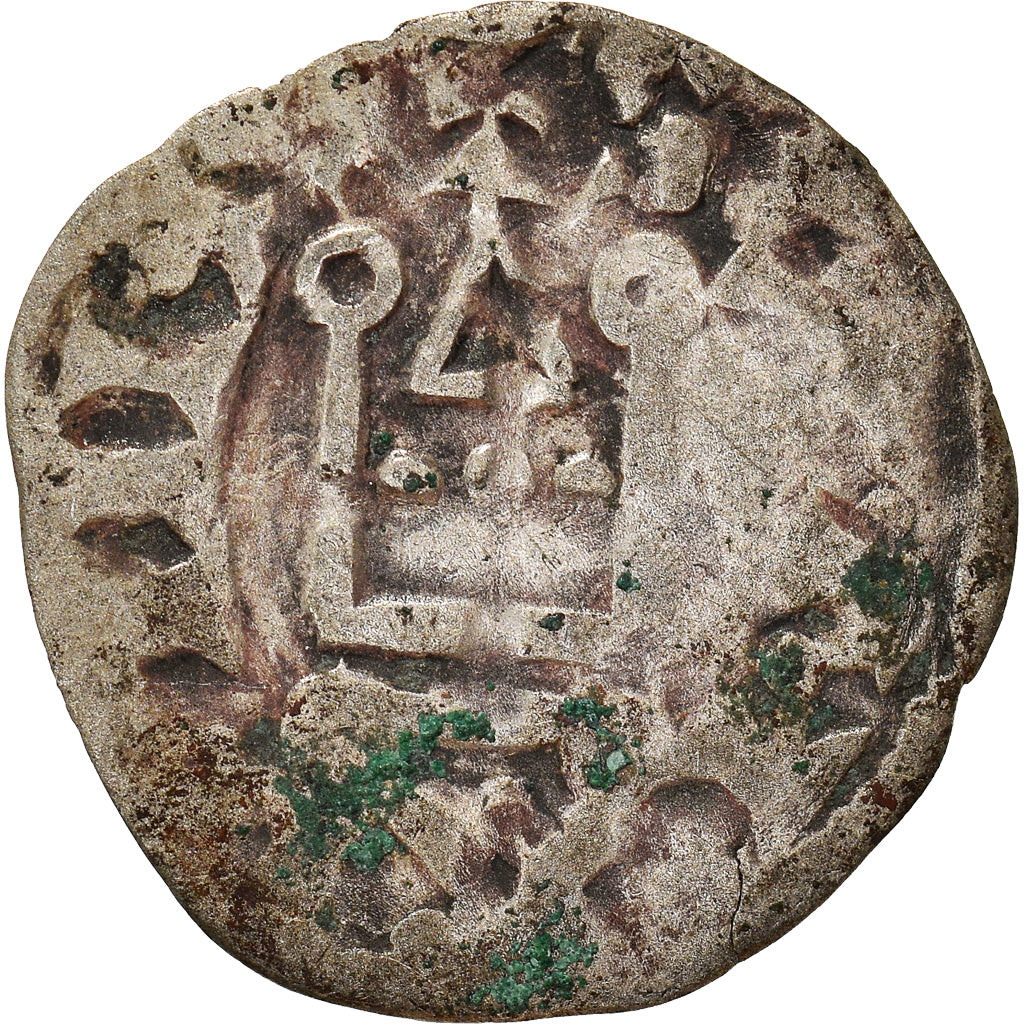 Moneda, Francia, Touraine, Denier, 1150-1200, Saint-Martin de Tours, BC, Plata