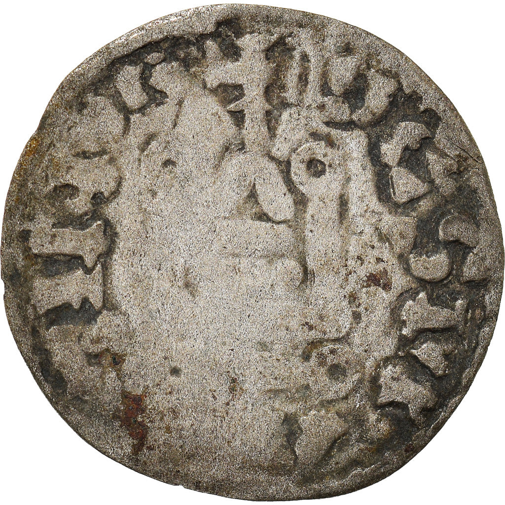 Moneta, Francia, Touraine, Denier, 1150-1200, Saint-Martin de Tours, B+