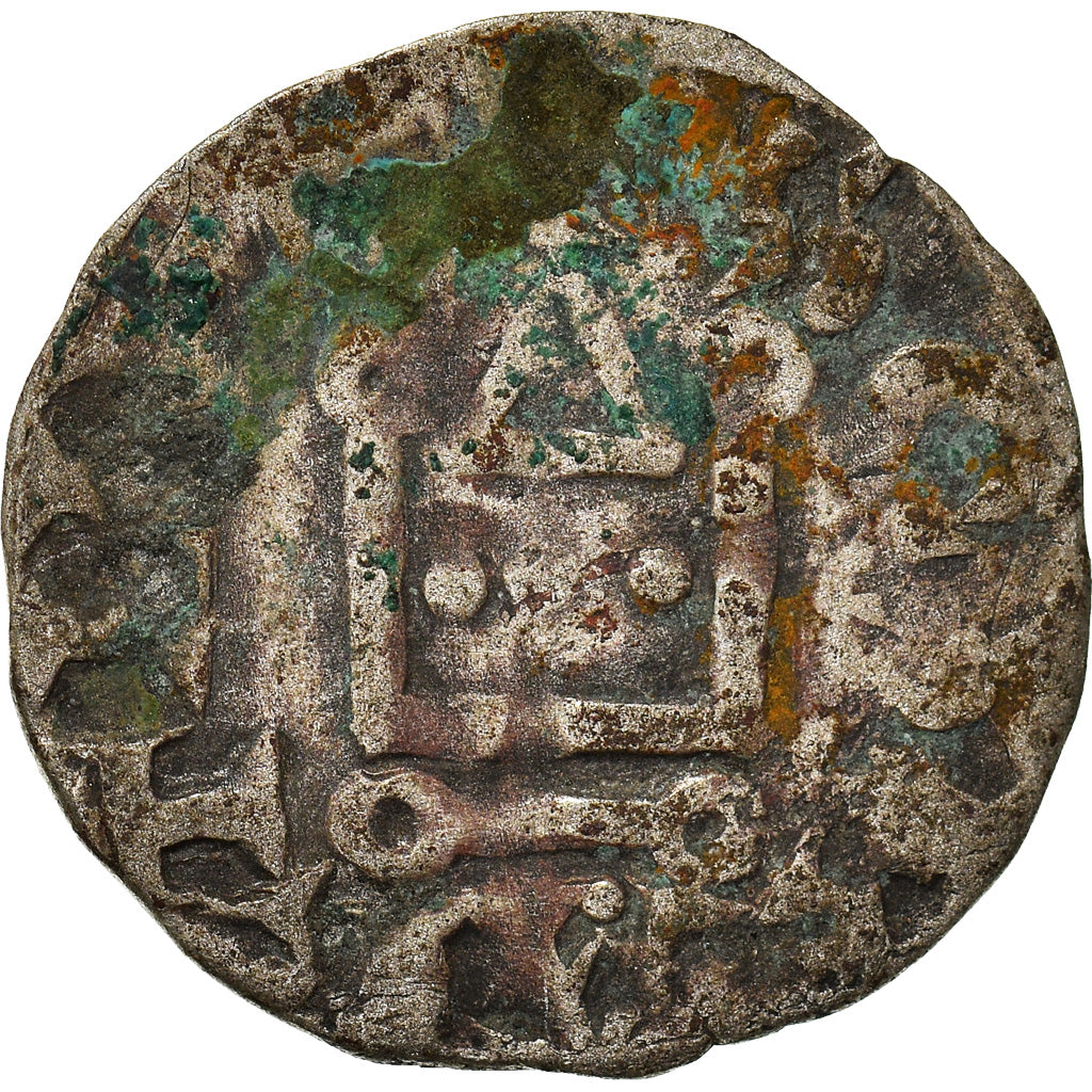 Moeda, França, Touraine, Denier, 1150-1200, Saint-Martin de Tours, F(12-15)