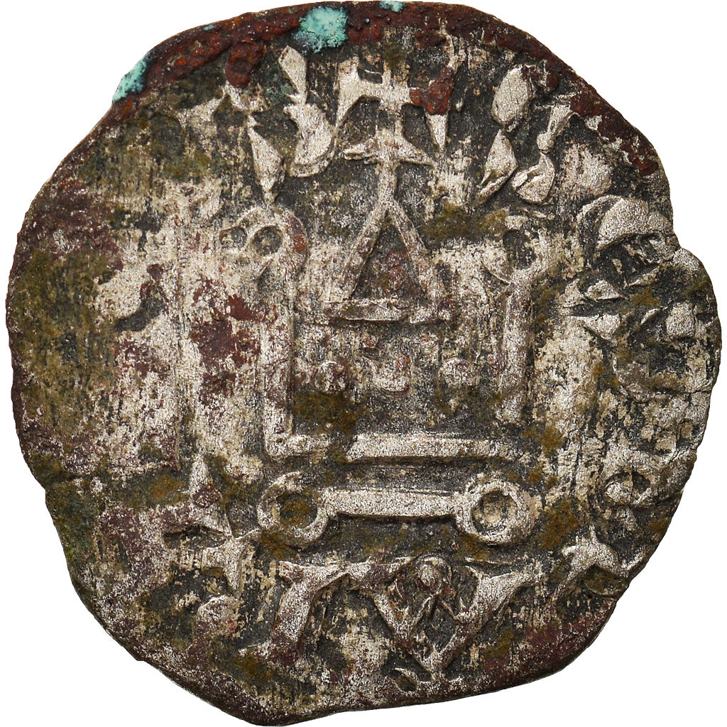 Moeda, França, Touraine, Denier, 1150-1200, Saint-Martin de Tours, F(12-15)