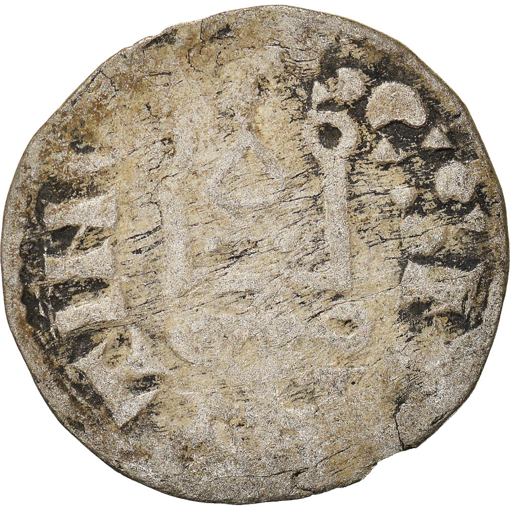 Moneda, Francia, Touraine, Denier, 1150-1200, Saint-Martin de Tours, BC, Plata