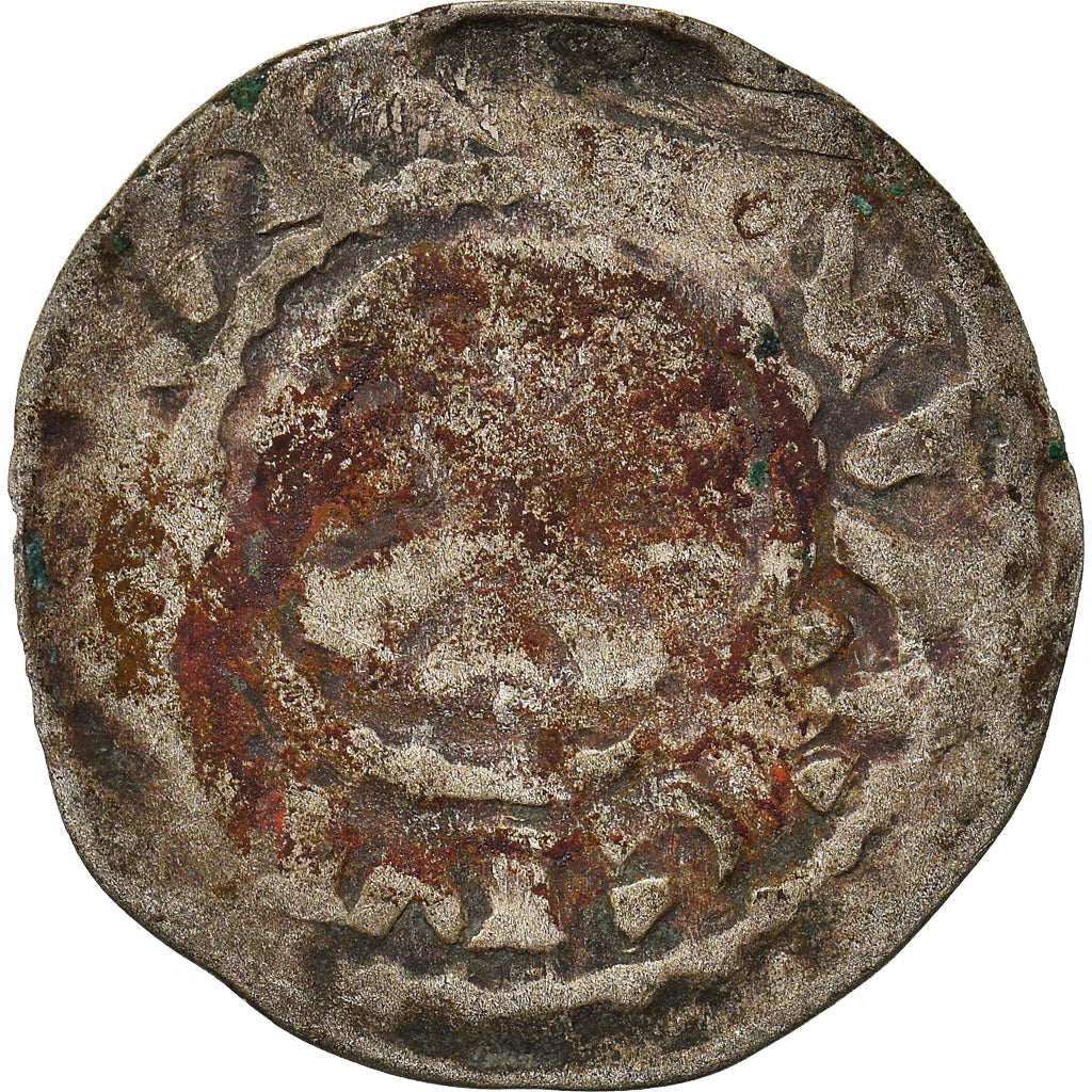 Moeda, França, Touraine, Denier, 1150-1200, Saint-Martin de Tours, F(12-15)