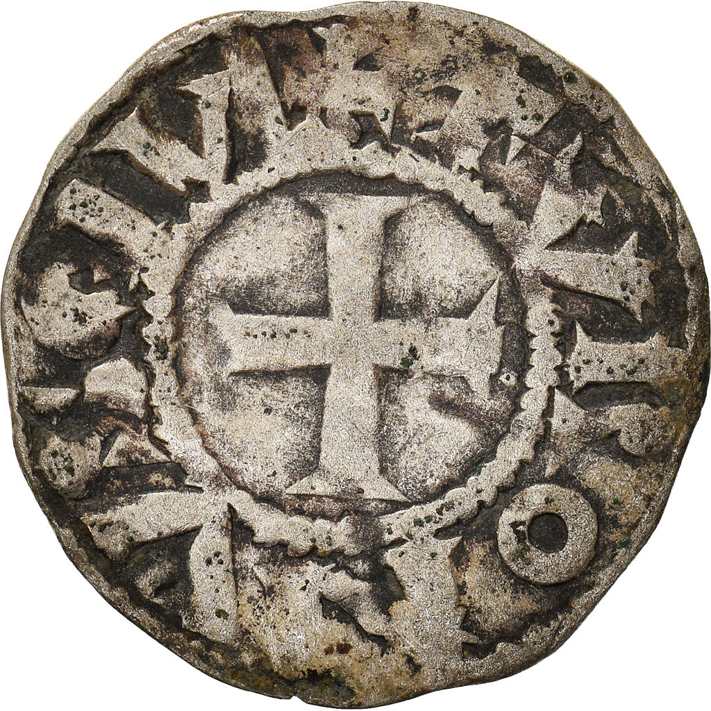 Munten, Frankrijk, Touraine, Denier, 1150-1200, Saint-Martin de Tours, ZG+