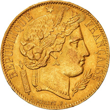 Coin, France, Cérès, 20 Francs, 1850, Paris, EF(40-45), Gold, KM:762