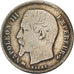 Moneta, Francia, Napoleon III, Napoléon III, 50 Centimes, 1856, Lyon, MB