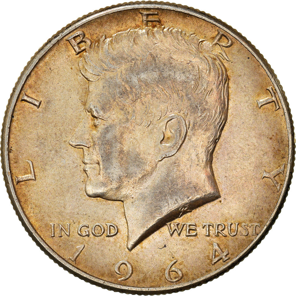 Monnaie, États-Unis, Kennedy Half Dollar, Half Dollar, 1964, Philadelphie, SUP