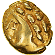 Monnaie, Carnutes, Hémistatère, 1st century BC, TTB+, Or, Delestrée:manque.