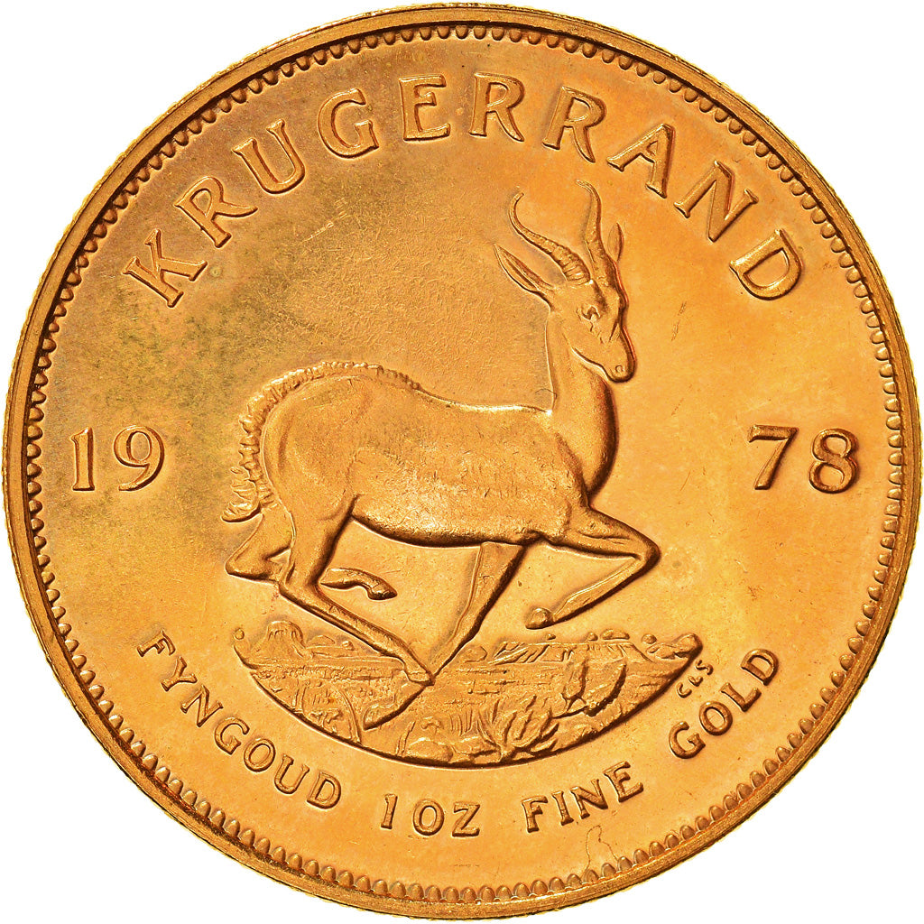 Moneta, Południowa Afryka, Krugerrand, 1978, MS(63), Złoto, KM:73