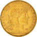 Munten, Frankrijk, Marianne, 10 Francs, 1900, Paris, ZF, Goud, KM:846