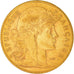 Moneda, Francia, Marianne, 10 Francs, 1906, Paris, MBC+, Oro, KM:846