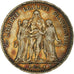 Coin, France, Hercule, 5 Francs, 1874, Bordeaux, VF(30-35), Silver, KM:820.2