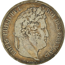 Münze, Frankreich, Louis-Philippe, 5 Francs, 1838, Lille, S, Silber, KM:749.13