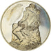 Francja, Medal, Piąta Republika Francuska, Le Baiser, Auguste Rodin, Sztuka i