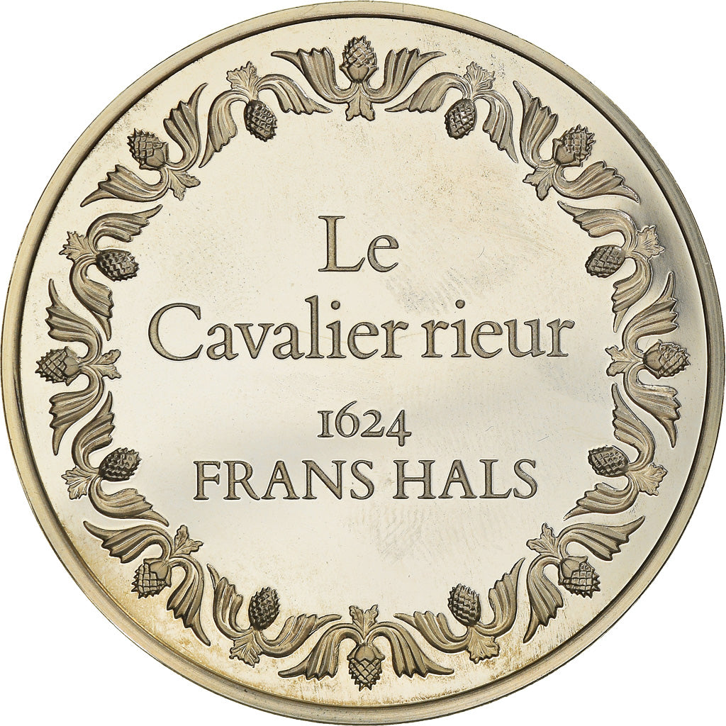 Francia, medalla, French Fifth Republic, Le Cavalier Rieur, Frans Hals, Arts &