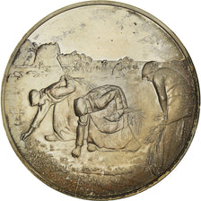 Francia, medaglia, French Fifth Republic, Peinture, Les Glaneuses, Millet, Arts
