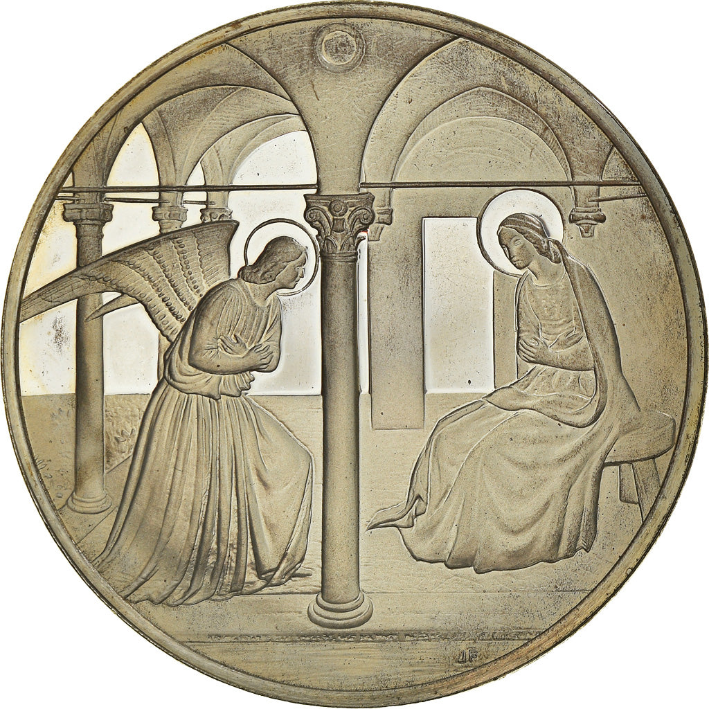 Frankrijk, Medaille, French Fifth Republic, Peinture, L'Annonciation, Fra