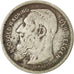 Belgio, 2 Francs, 2 Frank, 1909, MB, Argento, KM:59